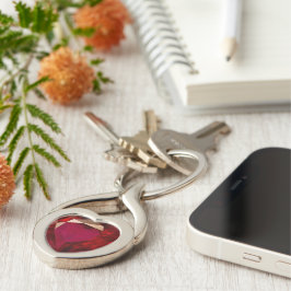 Chaveiro Ruby Heart