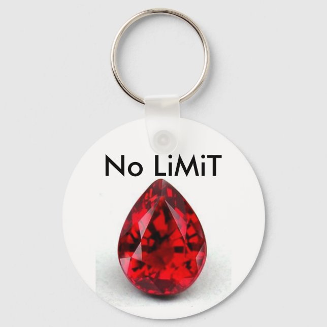 Chaveiro Ruby, No LiMiT (Frente)