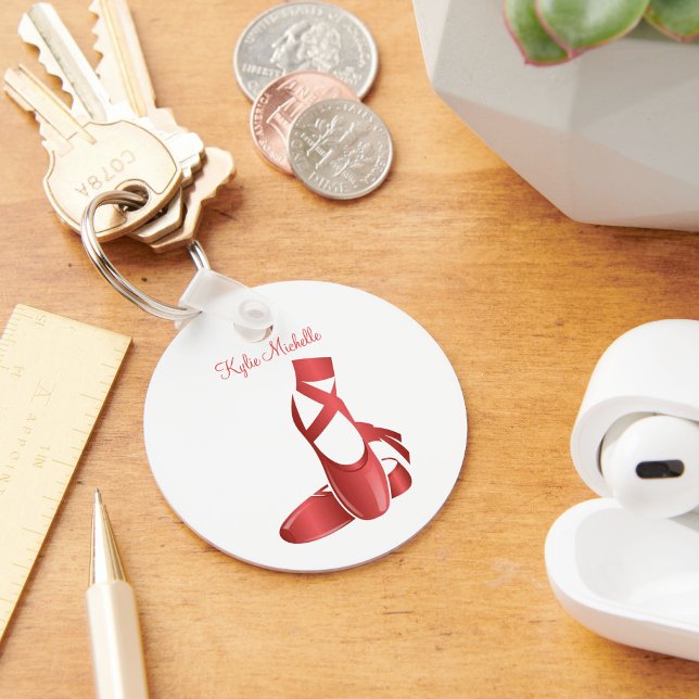 Chaveiro Ruby Red Balé Slippers w Name Dance (Criador carregado)