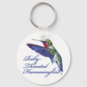 Chaveiro Ruby Throated Hummingbird Roteiro