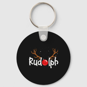 Chaveiro Rudolph Red Nose Reindee de Natal