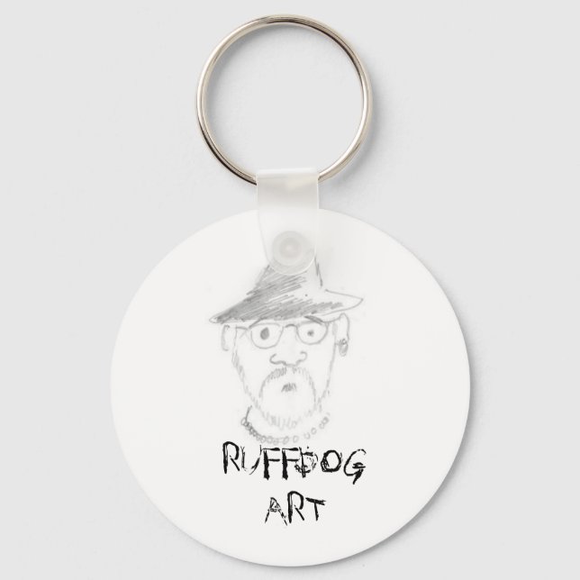 Chaveiro Ruffdog, RUFDOG ART (Frente)
