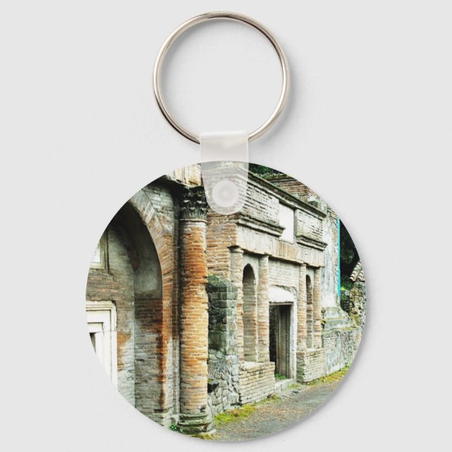Chaveiro Ruínas de Pompeia - mercado com templos (Frente)