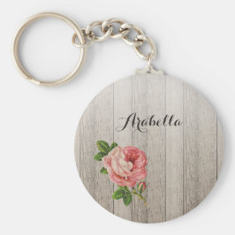 Chaveiro Ruptura De Madeira Atingida Rosa Rosa Rosa Rosa Co