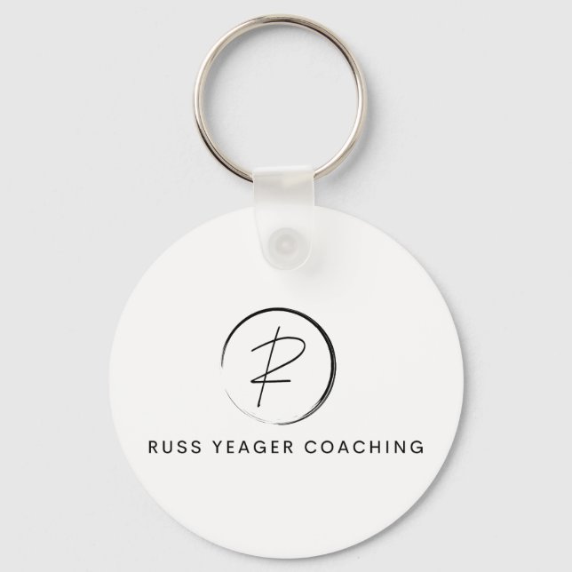 Chaveiro Russ Yeager Coaching Signature Logo (Frente)