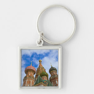 Chaveiro Rússia, Moscou, Praça Vermelha, São Basílio