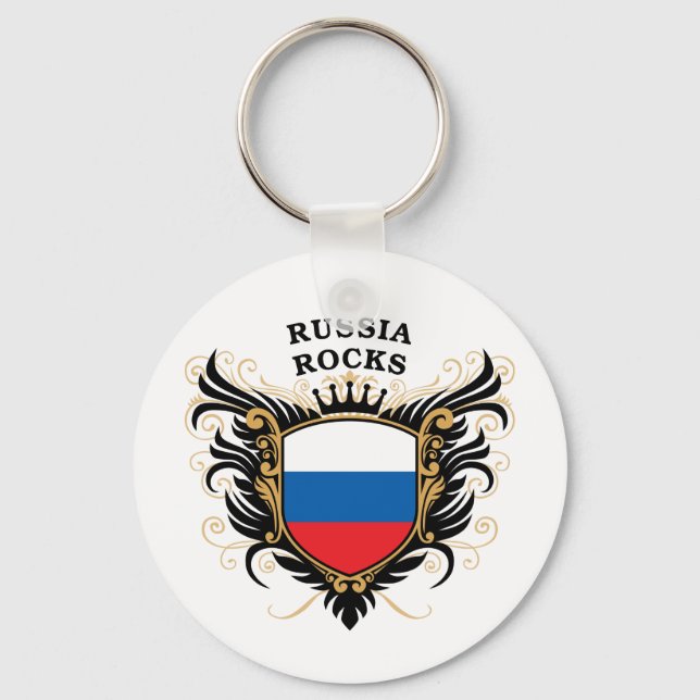 Chaveiro Rússia Rocks (Frente)