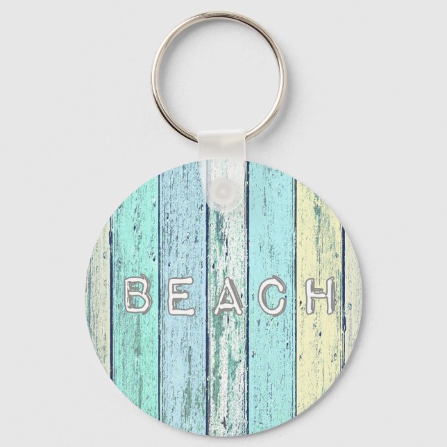 Chaveiro Rustic Beach Driftwood (Frente)
