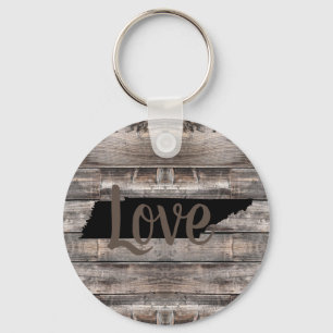 Chaveiro rustic TENNESSEE LOVE in script