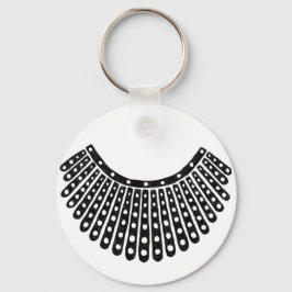 Chaveiro Ruth Bader Ginsburg - Colarinho RBG notório