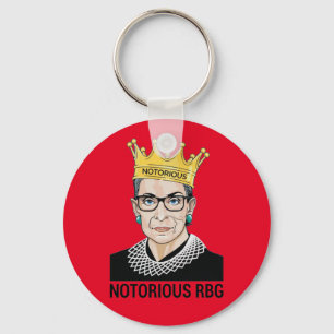 Chaveiro Ruth Bader Ginsburg - RBG notória