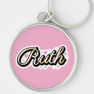 Chaveiro Ruth name fofo design