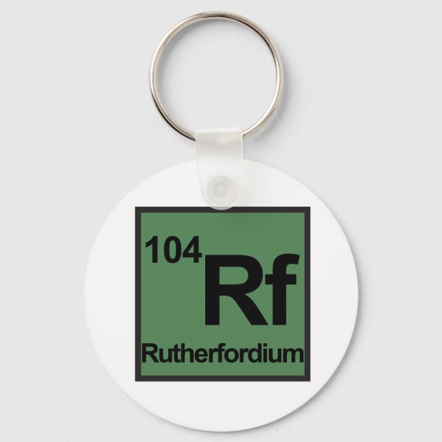Chaveiro Rutherfordium (Frente)