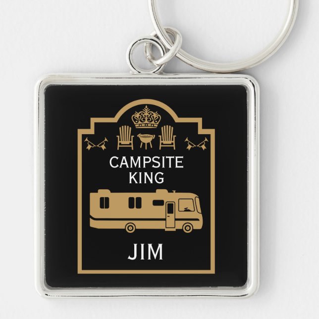 Chaveiro RV Camping King EUA (Frente)