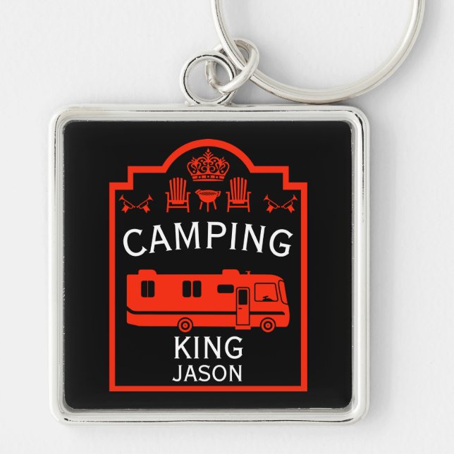 Chaveiro RV Camping King EUA (Frente)