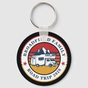 Chaveiro RV Road Trip Family Reunion Adventure Retro