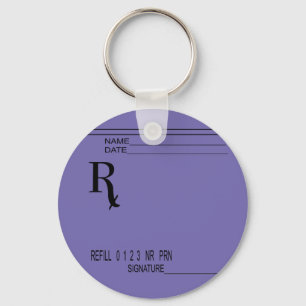 Chaveiro Rx Prescription Pad - Escreva Sua Própria Receita