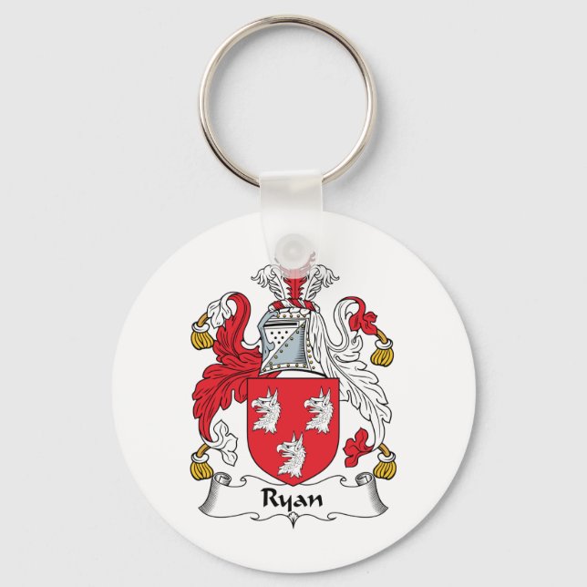 Chaveiro Ryan Family Crest (Frente)