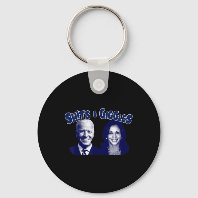 Chaveiro S E Giggles Biden Kamala Harris (Frente)