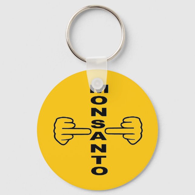 Chaveiro Sacudir da cadeia-chave Monsanto (Frente)