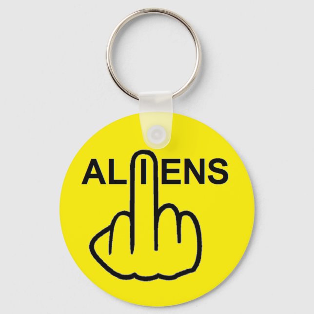 Chaveiro Sacudir de Aliens-chave (Frente)