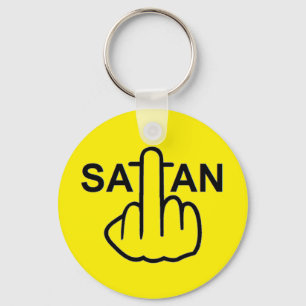 Chaveiro Sacudir de Satã de cadeia de teclas