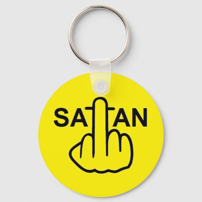 Chaveiro Sacudir de Satã de cadeia de teclas (Frente)