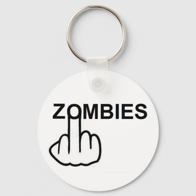 Chaveiro Sacudir de Zombies de Cadeia de Chaves (Frente)