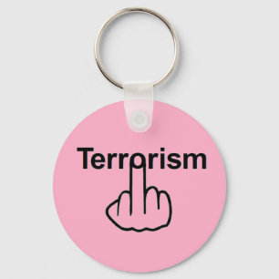 Chaveiro Sacudir do Terrorismo da Cadeia-Chave
