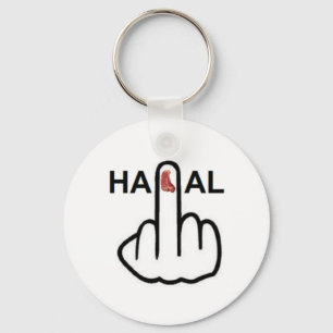 Chaveiro Sacudir Halal da corrente chave