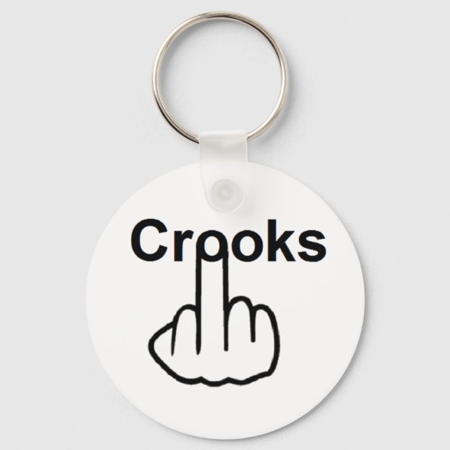 Chaveiro Sacudir Key Chain Crooks (Frente)