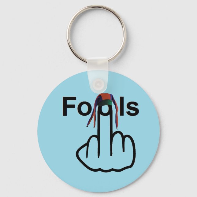 Chaveiro Sacudir Key Chain Fools (Frente)