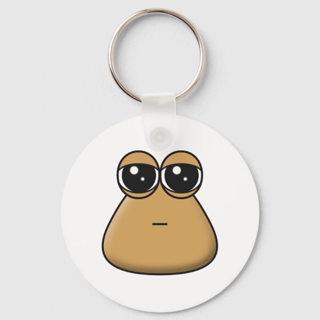 Chaveiro - Sad Baby Pou (Frente)