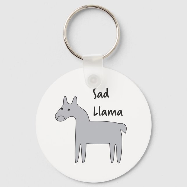 Chaveiro Sad Llama (Frente)