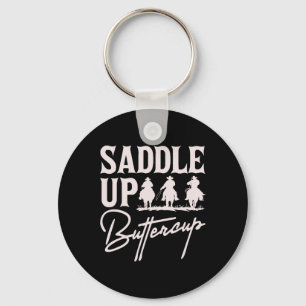 Chaveiro Saddle ButterCup Cowboy Cowgirl Southern Wester