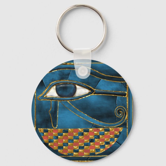 Chaveiro Sagrado Wedjat Eye de Horus (Frente)