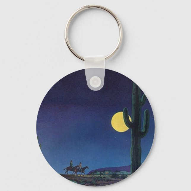 CHAVEIRO Saguaro Cactus Cheio Moon Ride Moonlight (Frente)