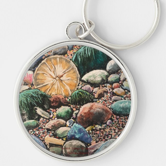 Chaveiro SAIA! ARTE ORIGINAL Pintada À MÃO DO SABO (Frente)