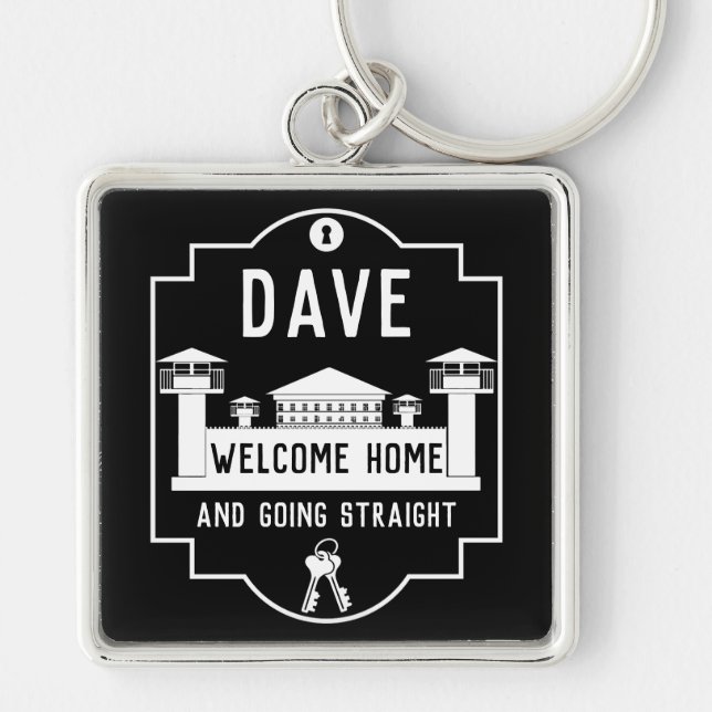 Chaveiro Saia Da Prisão Presente De Libertação (Frente)