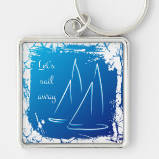 Chaveiro sailing boats - let's sail away