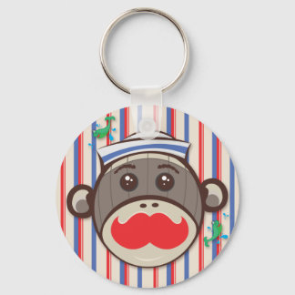 Chaveiro Sailor Sock Monkey Keychain