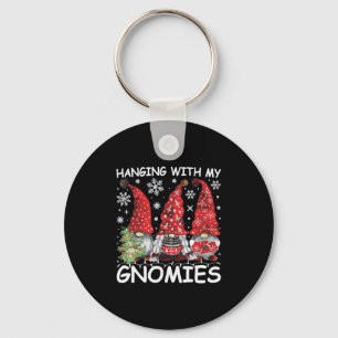 Chaveiro Saindo Com Meus Gnomos Engraçado Gnomo De Natal