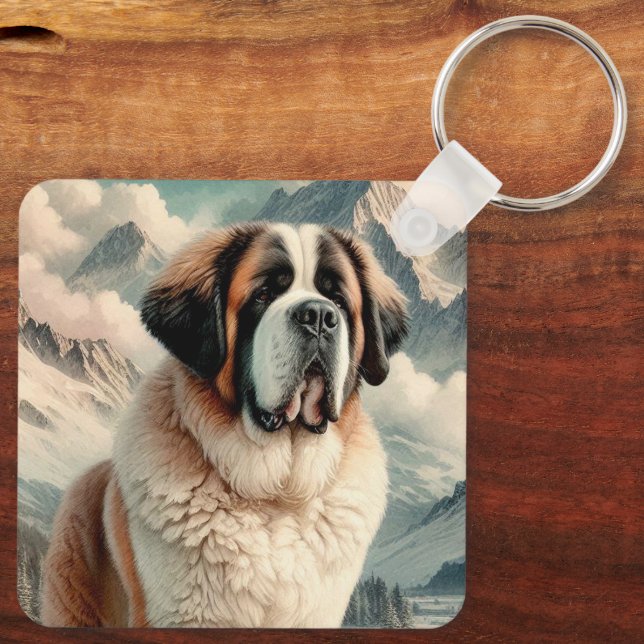 Chaveiro Saint Bernard (Verso)