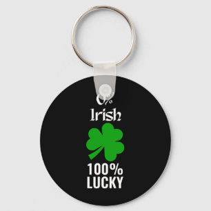 Chaveiro Saint Patrick Paddys Day Irlanda Clover 0% Irlandê
