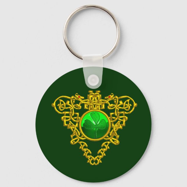 CHAVEIRO SAINT PATRICK'S CELTIC HEART (Frente)