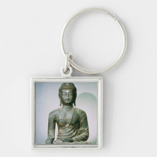 Chaveiro Sakyamuni assentado Buddha de Ch'ungung-ni (ferro)