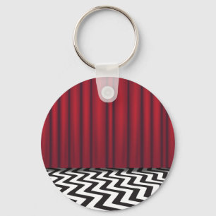 Chaveiro Sala Vermelha Preta