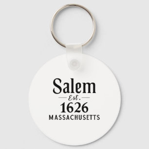 Chaveiro Salem Machusettes Est. outono de Halloween de 1626