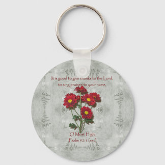 Chaveiro Salmo 92:1 ~ Dê Obrigados ao Senhor