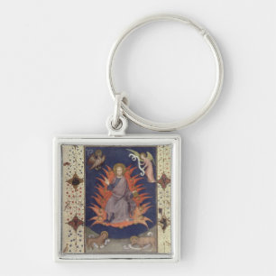 Chaveiro Salmos do MS 11060-11061 do Penitence: Cristo em